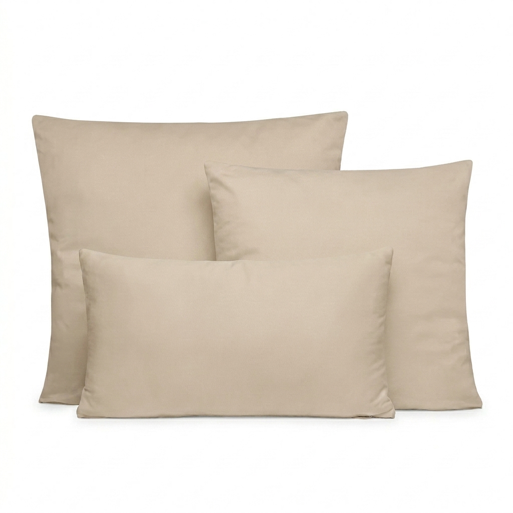 Custom All-Over Print Accent Pillow design direction 2: Abstract Botanical Illustration featuring the OPEN WATER wordmark