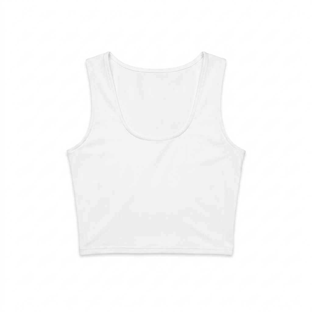 Custom All-Over Print Crop Top — Activewear