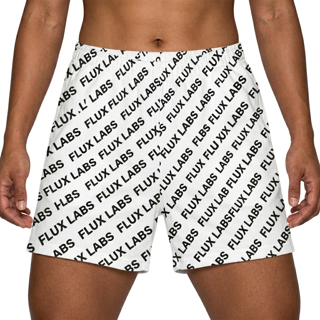 All-Over Print Long Shorts worn by a athletic muscular Filipino female fashion influencer, gorpcore outdoor styling, studio lookbook — custom all-over print long shorts