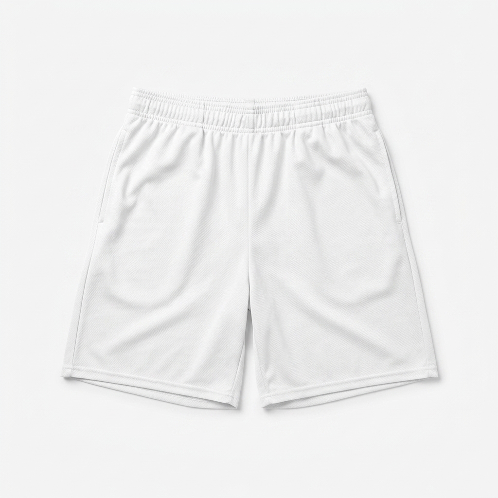 Custom All-Over Print Recycled Mesh Shorts — Shorts