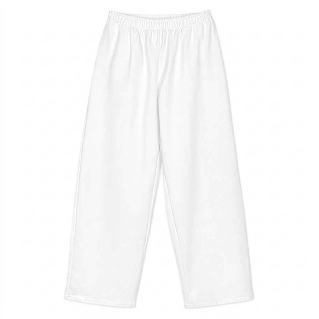 Custom All-Over Print Wide-Leg Pants — Pants