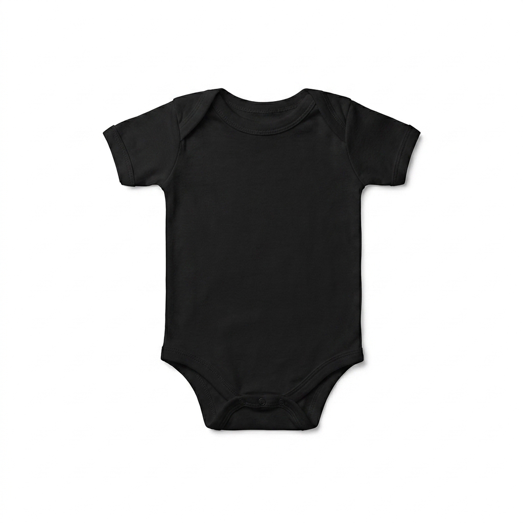 Custom Baby Short Sleeve One Piece — Kids