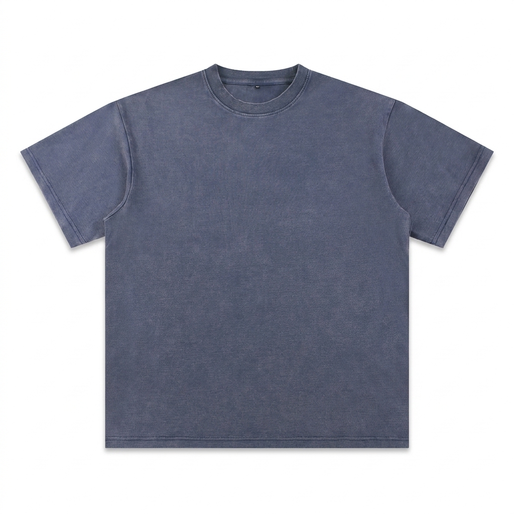 Custom Bamboo Slub Snow Washed T-Shirt — T-Shirts