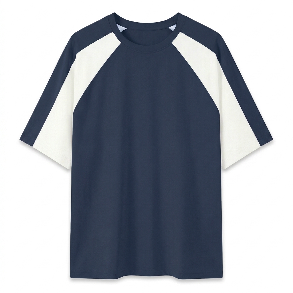 Custom Color Block Raglan T-Shirt — T-Shirts