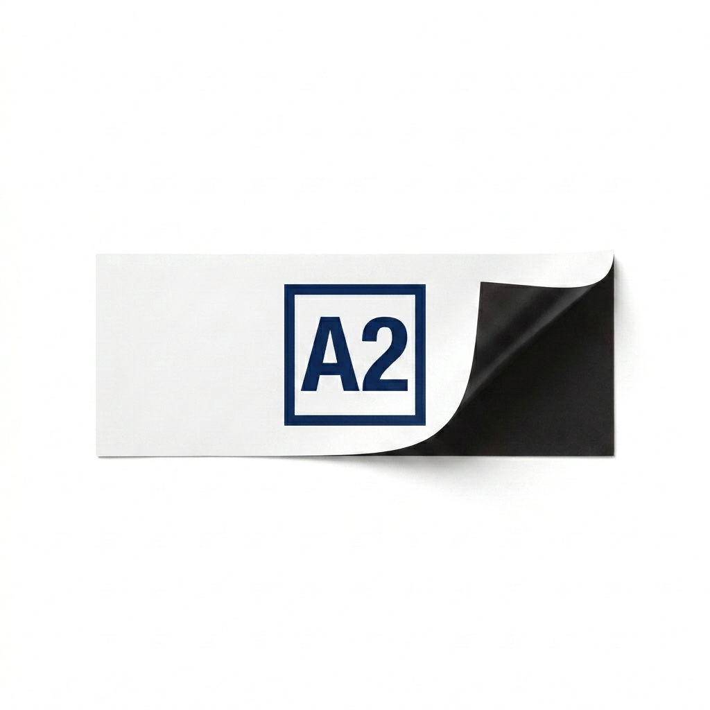 Custom Custom Car Magnet design direction 1: Bold Monogram Logo featuring the AXIS 02 wordmark