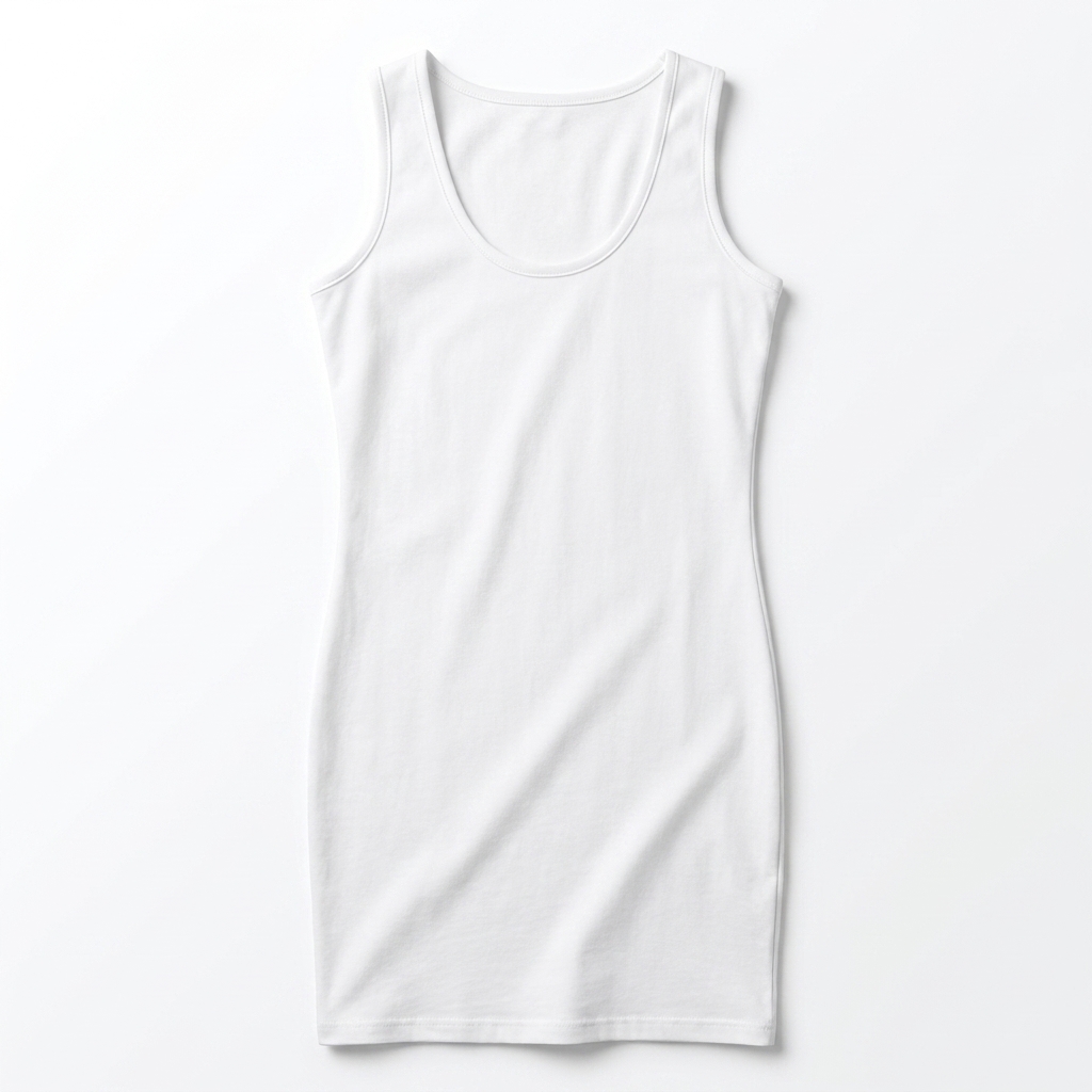 Custom Cotton Bodycon Dress — Dresses