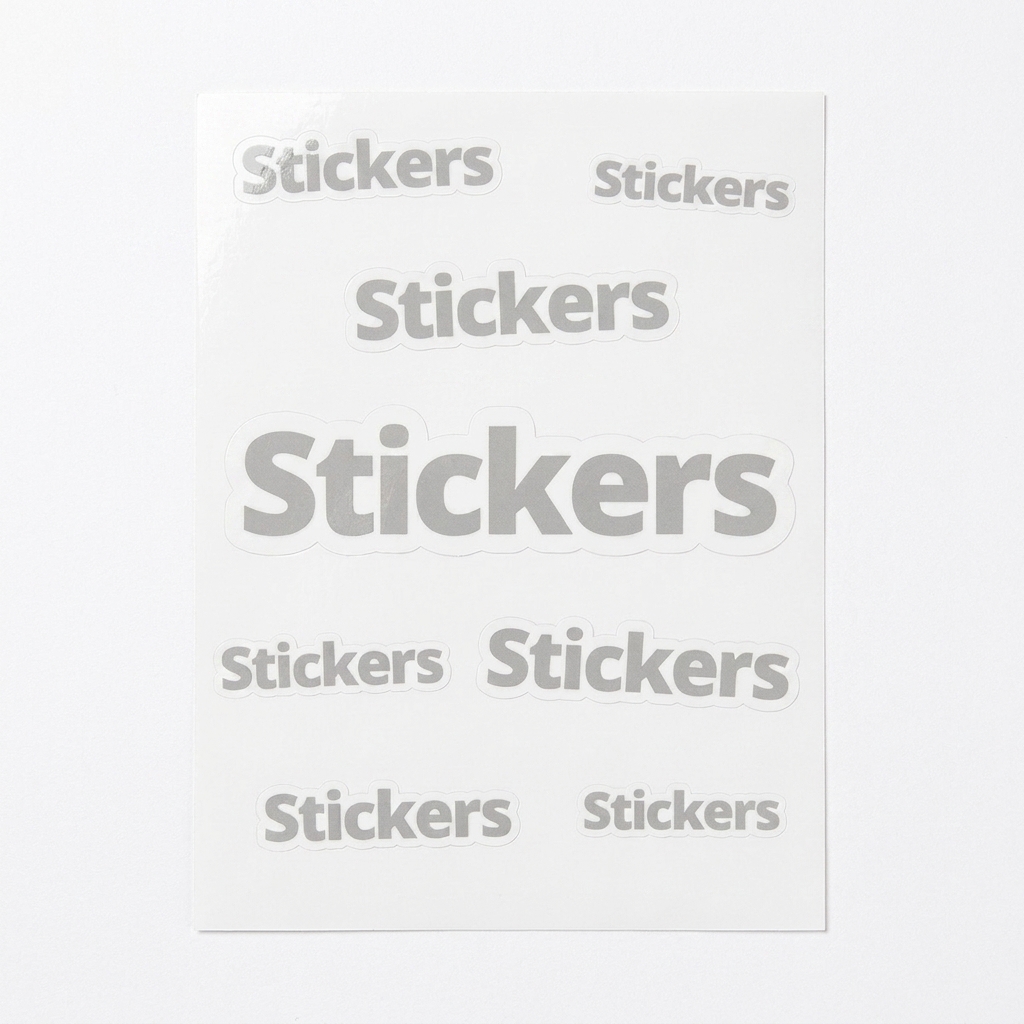 Custom Custom Kiss-Cut Sticker Sheet — Accessories