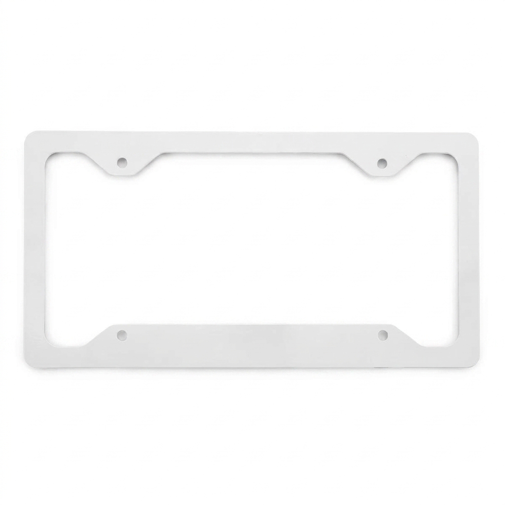 Custom Custom Metal License Plate Frame — Accessories