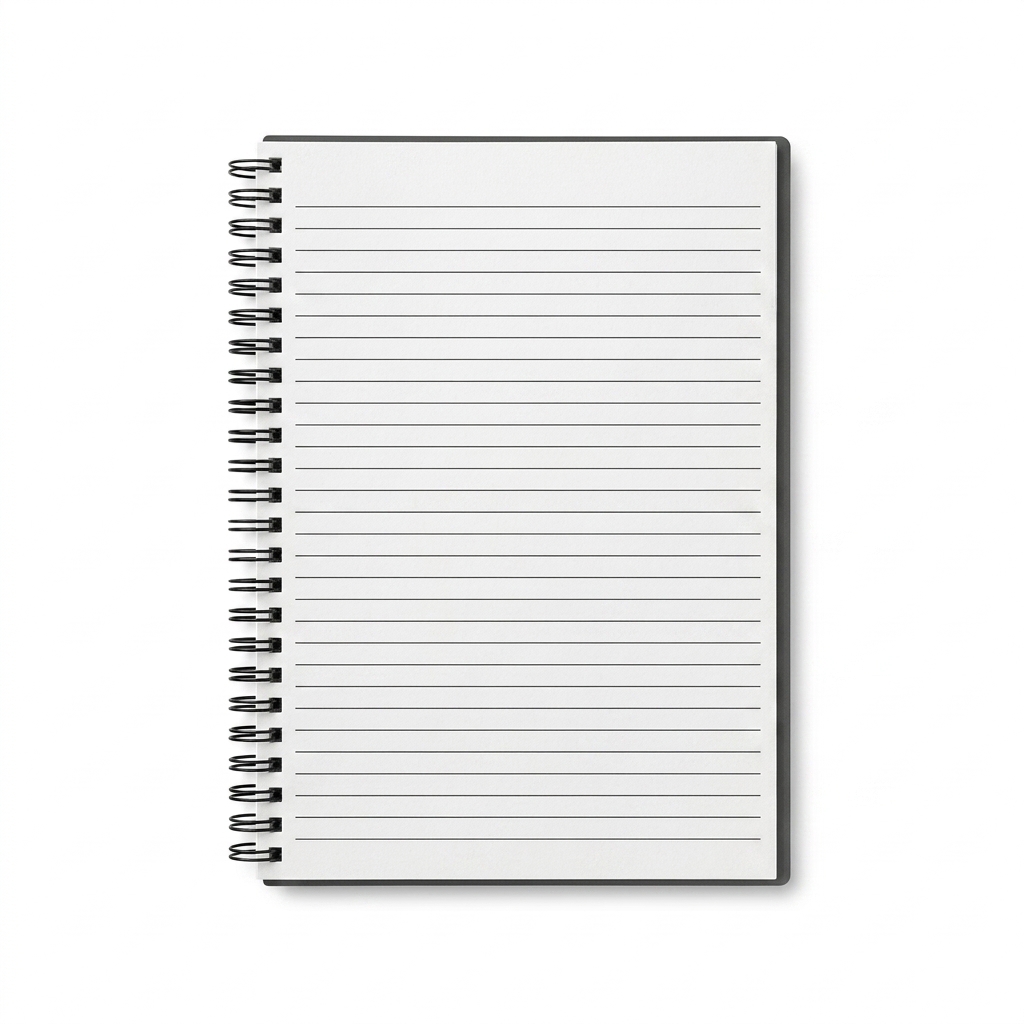 Custom Custom Ruled Spiral Notebook — Accessories