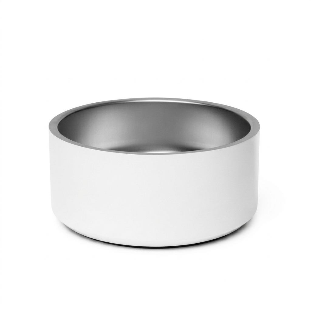 Custom Custom Stainless Steel Pet Bowl — Home & Living