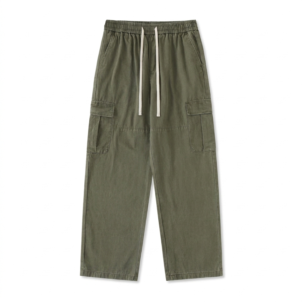 Custom Custom Straight-Leg Cargo Pants — Pants