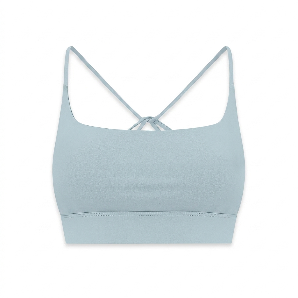 Custom Strappy Criss Cross Sports Bra — Sports Bras