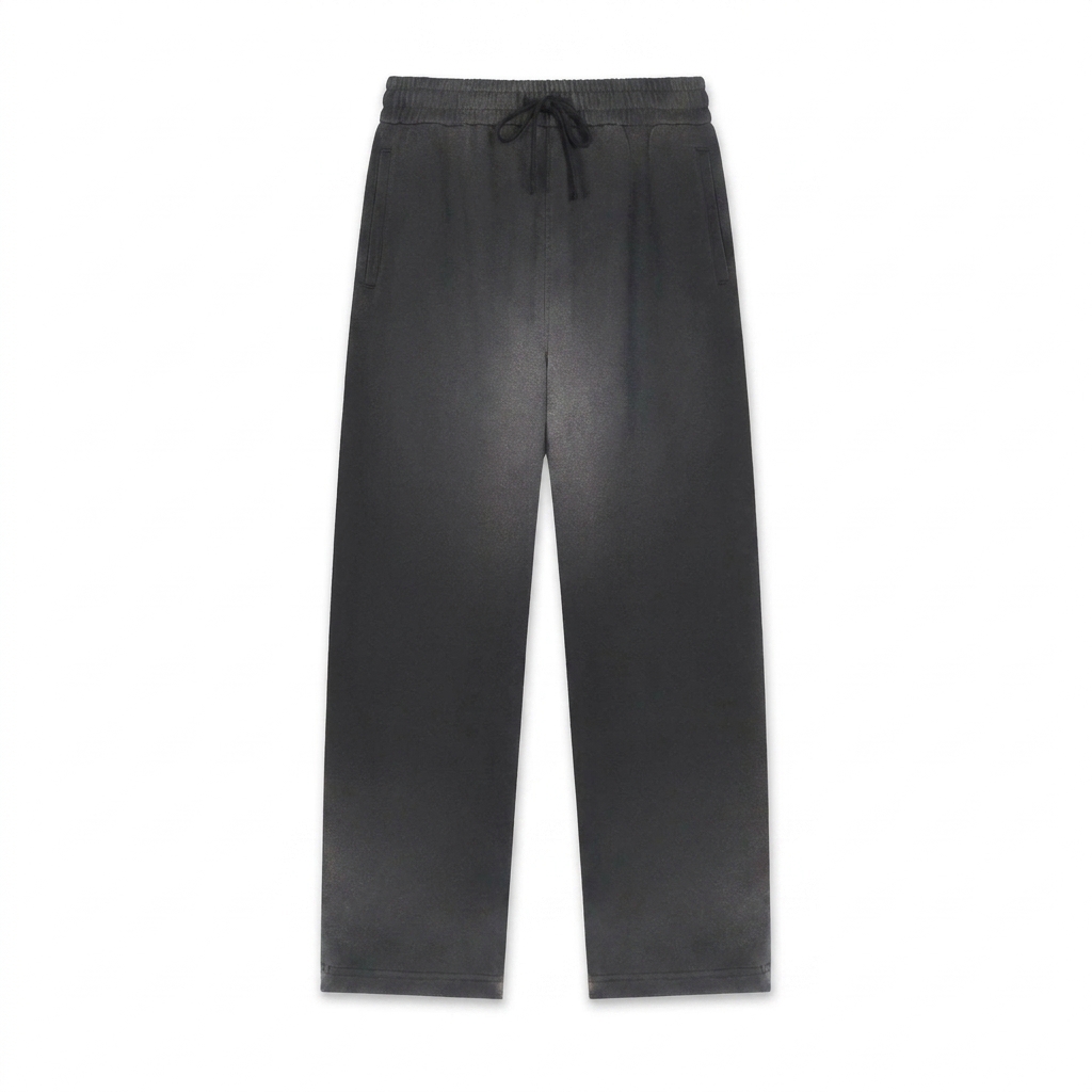 Custom Sun Fade Straight-Leg Sweatpants — Pants