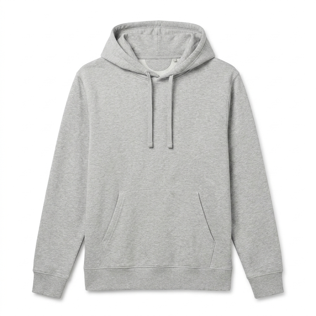 Custom Unisex Organic Mid-Weight Hoodie — Hoodies