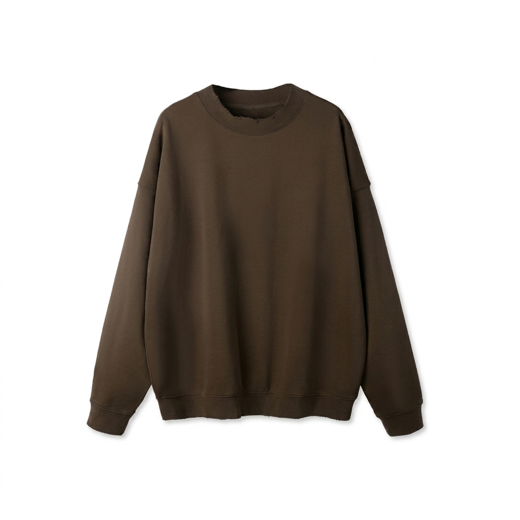 Custom Drop Shoulder Crewneck Sweatshirt — Crewnecks