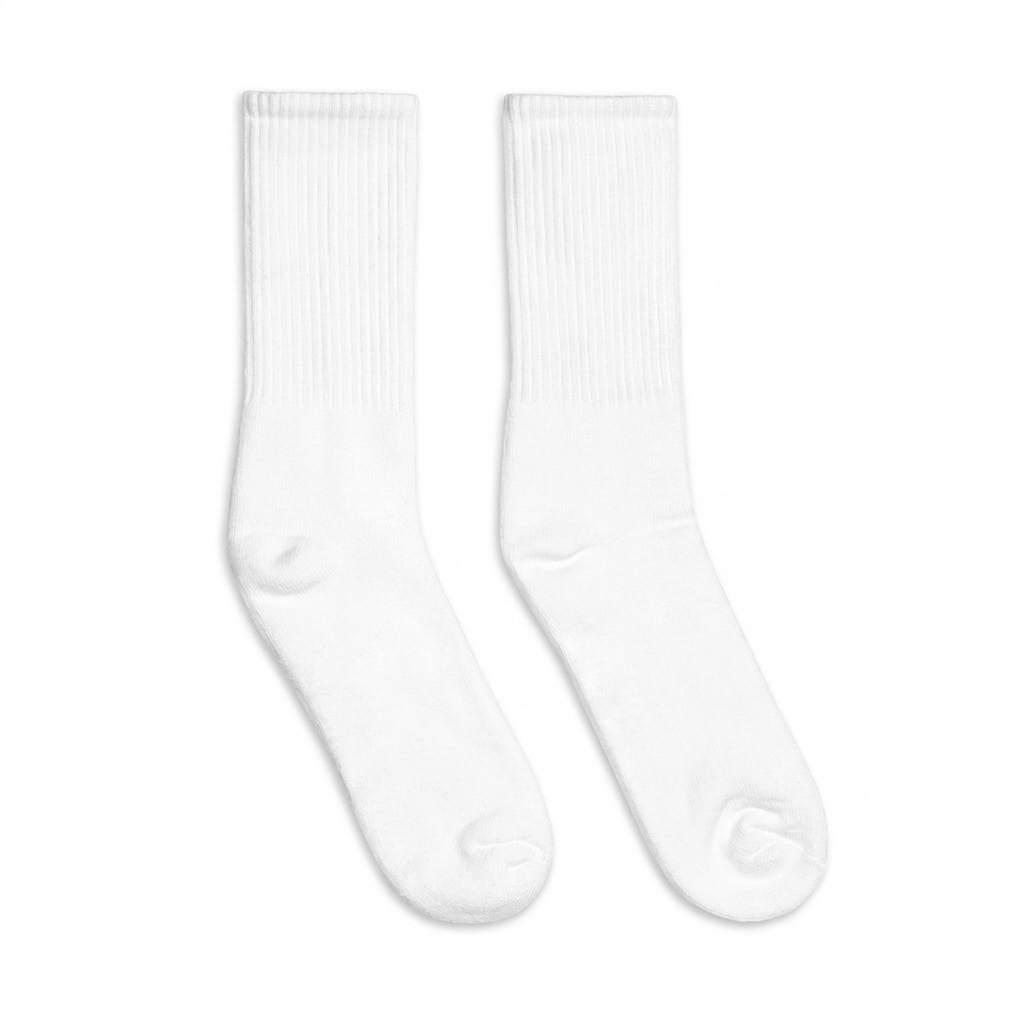 Custom Embroidered Crew Socks — Accessories
