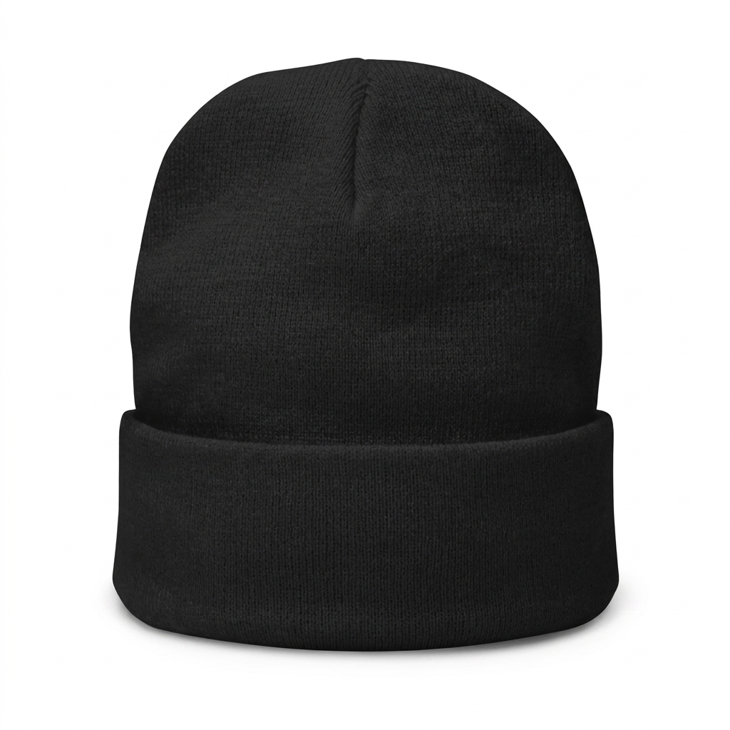 Custom Embroidered Knit Beanie — Beanies