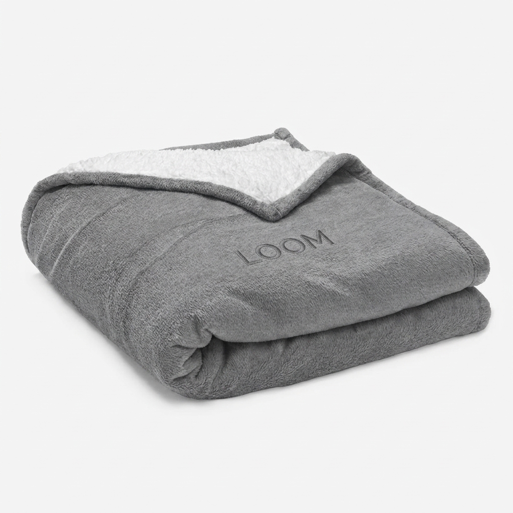 Custom Embroidered Premium Sherpa Blanket — Home & Living