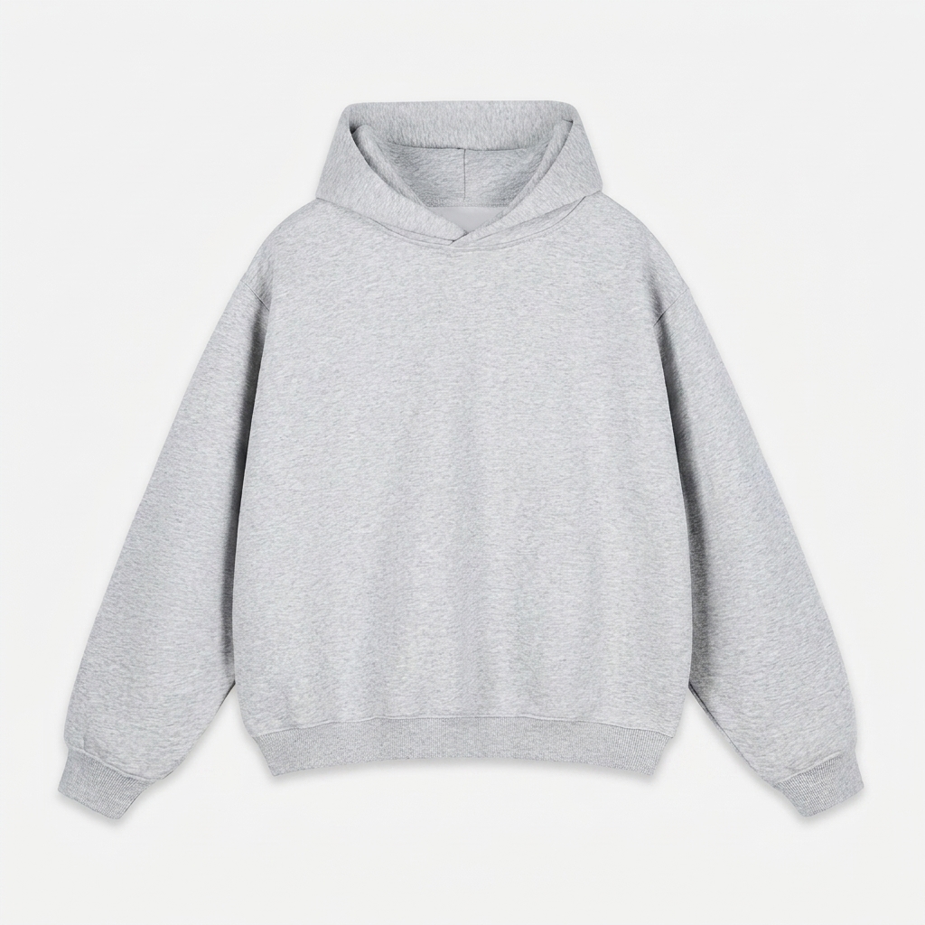 Custom Fleeced Boxy Hoodie — Hoodies