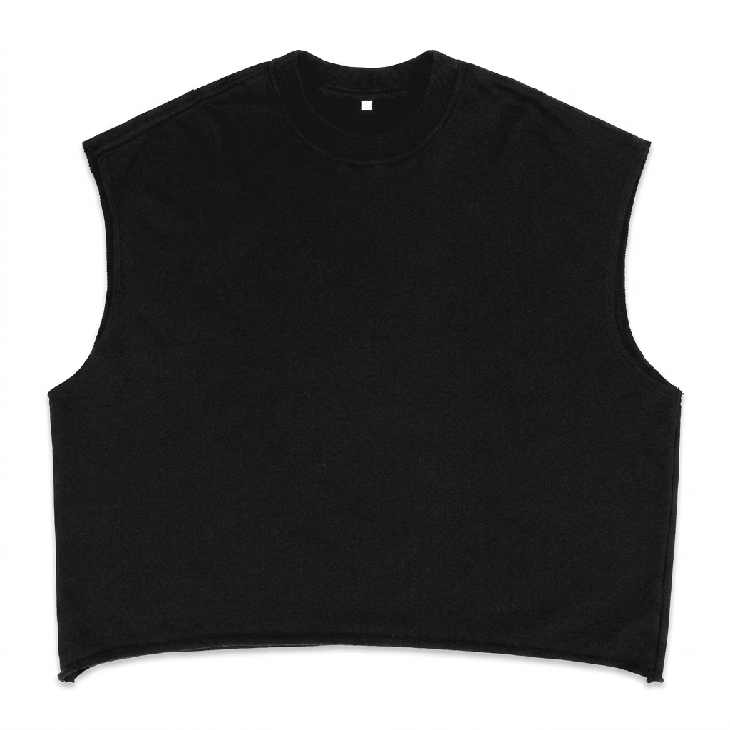 Custom French Terry Boxy Tank Top — Tank Tops