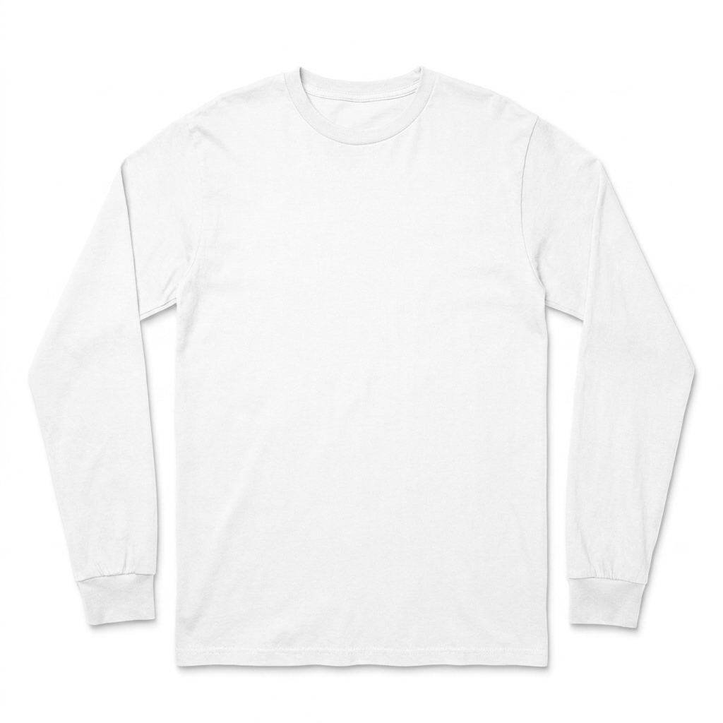 Custom Garment-Dyed Heavyweight Long Sleeve Shirt — Long Sleeves