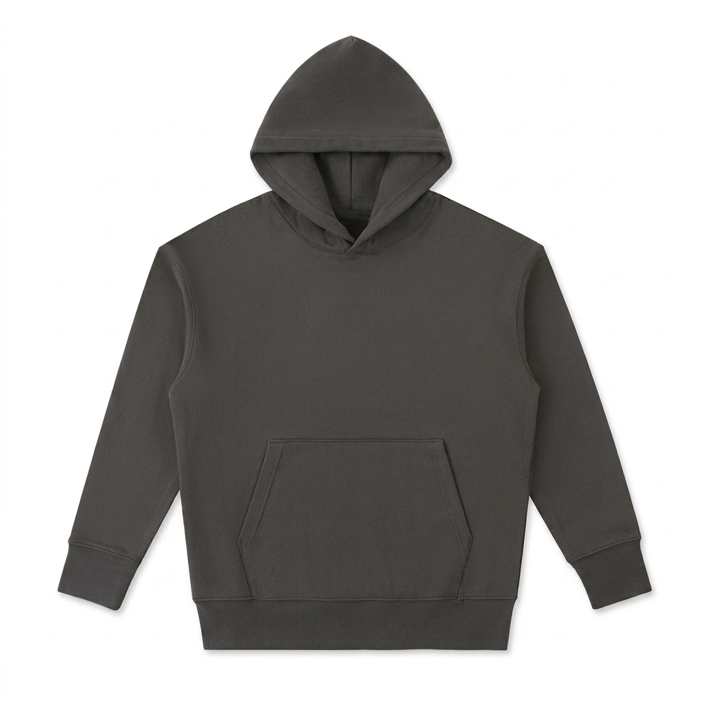 Custom Heavyweight Cotton Pullover Hoodie — Hoodies