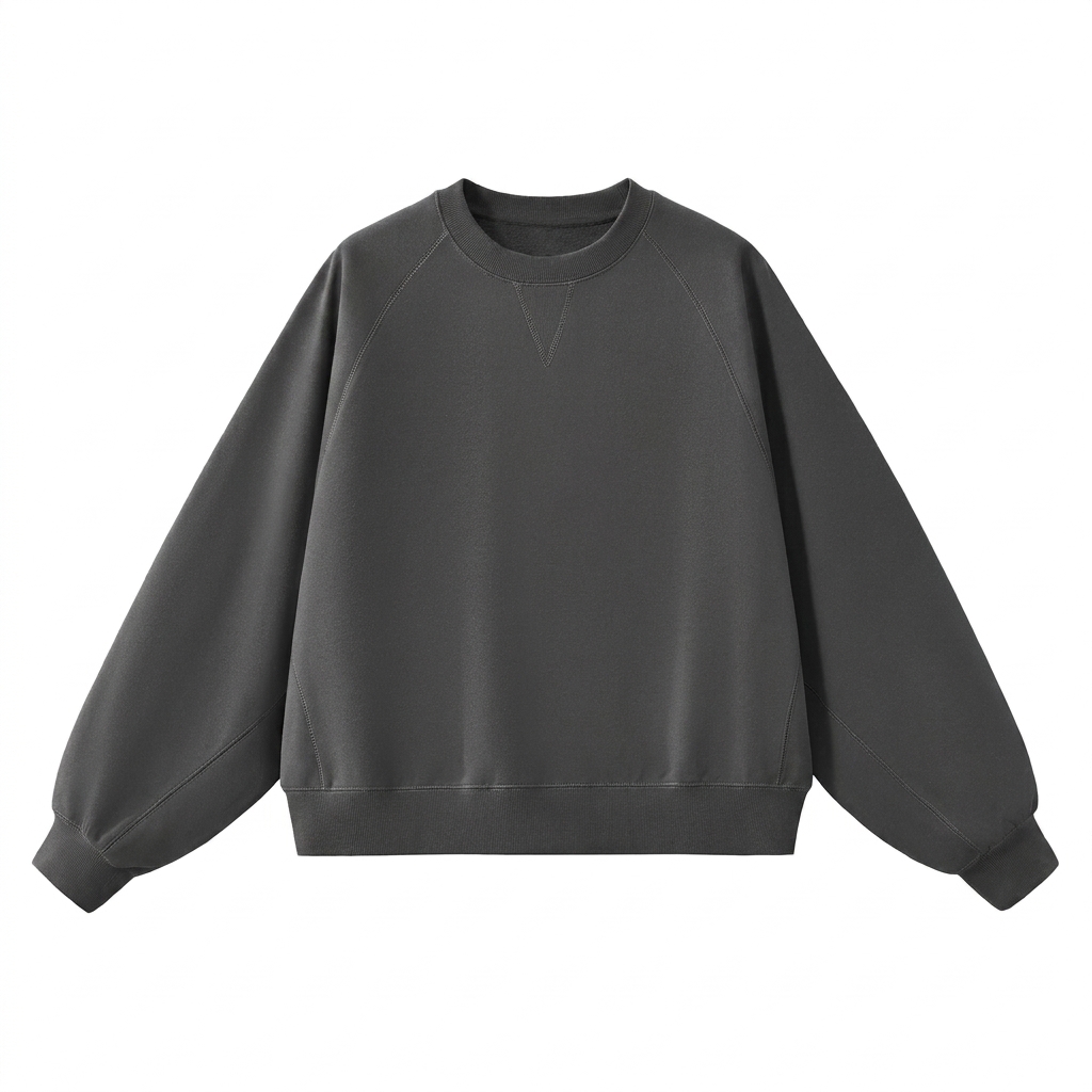 Custom Heavyweight Dolman Sleeve Sweatshirt — Crewnecks