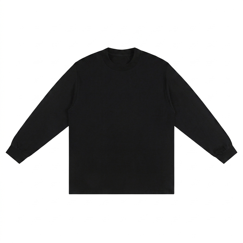 Custom Heavyweight Drop Shoulder Long Sleeve — Long Sleeves