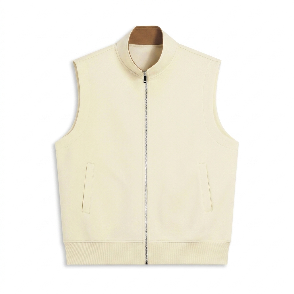 Custom Heavyweight Full-Zip Vest — Jackets
