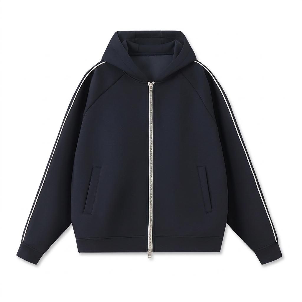 Custom Heavyweight Raglan Zip Hoodie — Hoodies