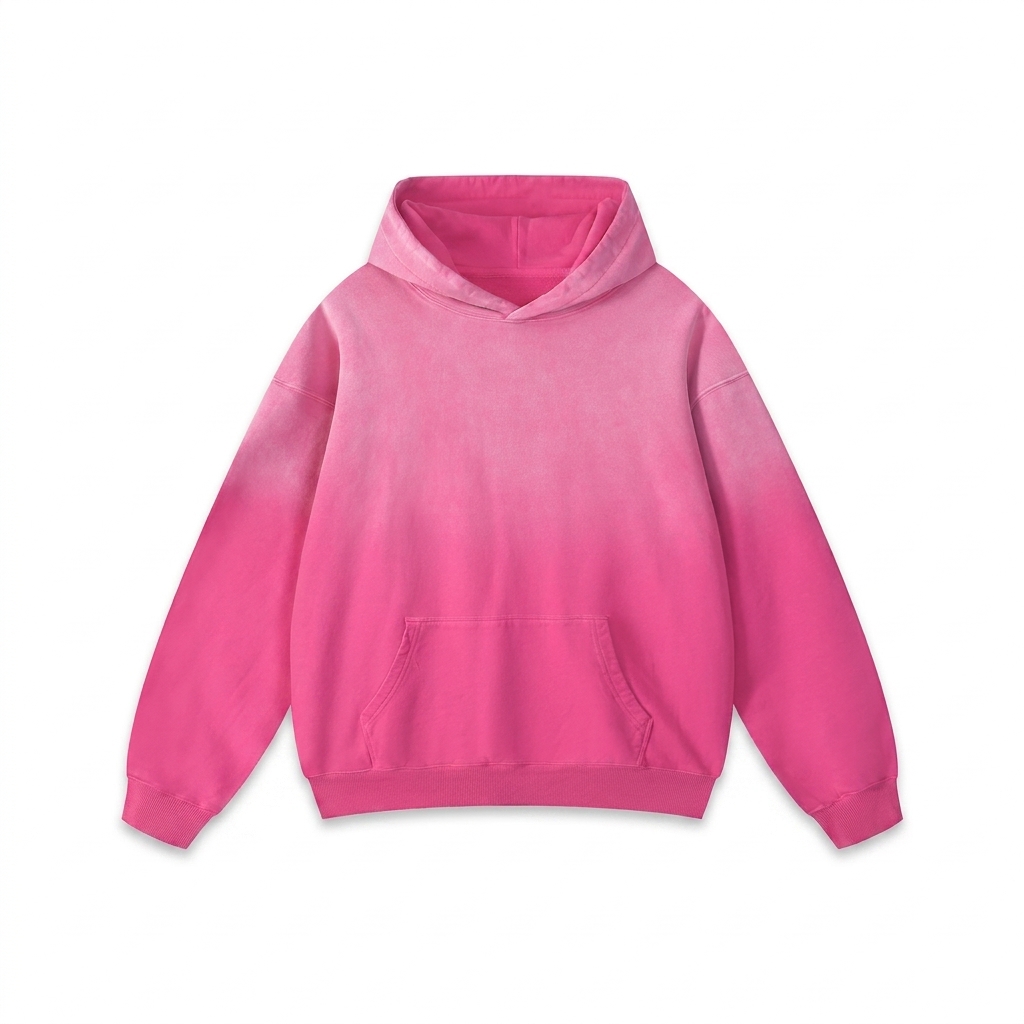 Custom Heavyweight Sunfade Oversized Hoodie — Hoodies