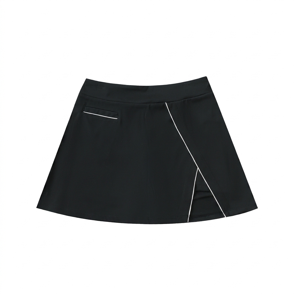 Custom High-Waist Pocketed A-Line Skirt — Skirts