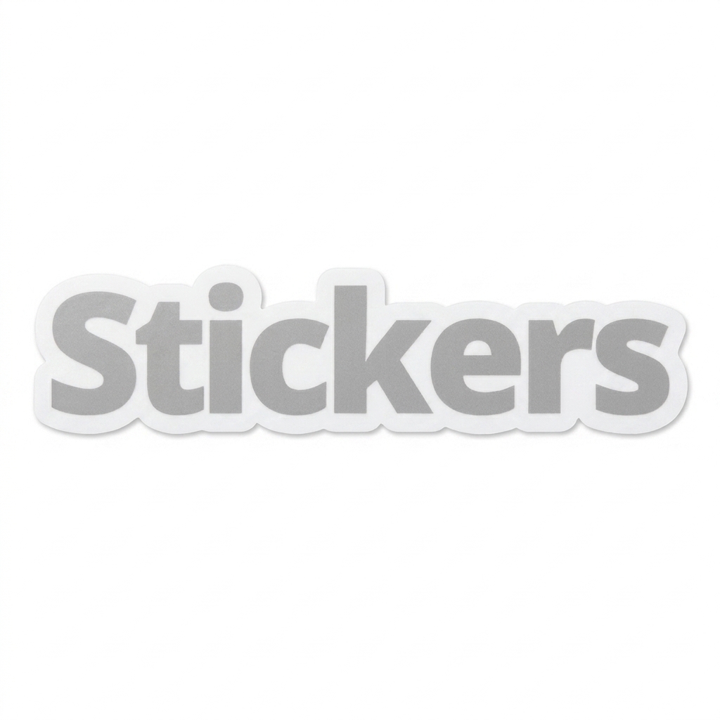 Custom Kiss-Cut Vinyl Decals — Accessories