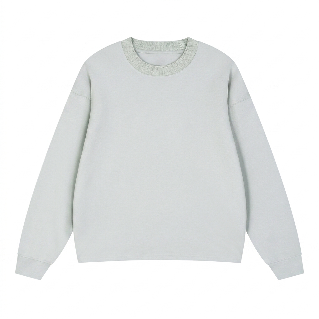 Custom Knitted Oversize Sweatshirt — Crewnecks