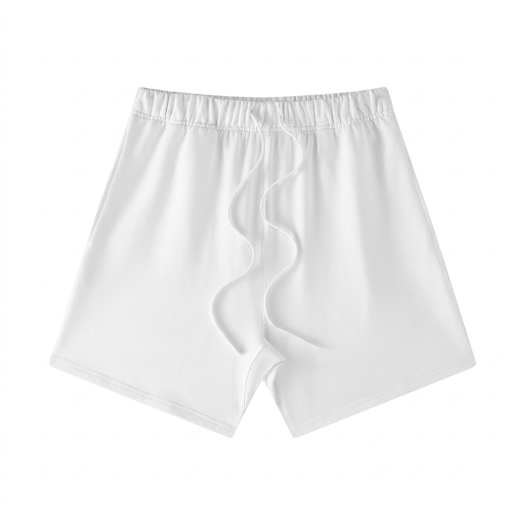 Custom Loose Fit Cotton Blend Shorts — Shorts