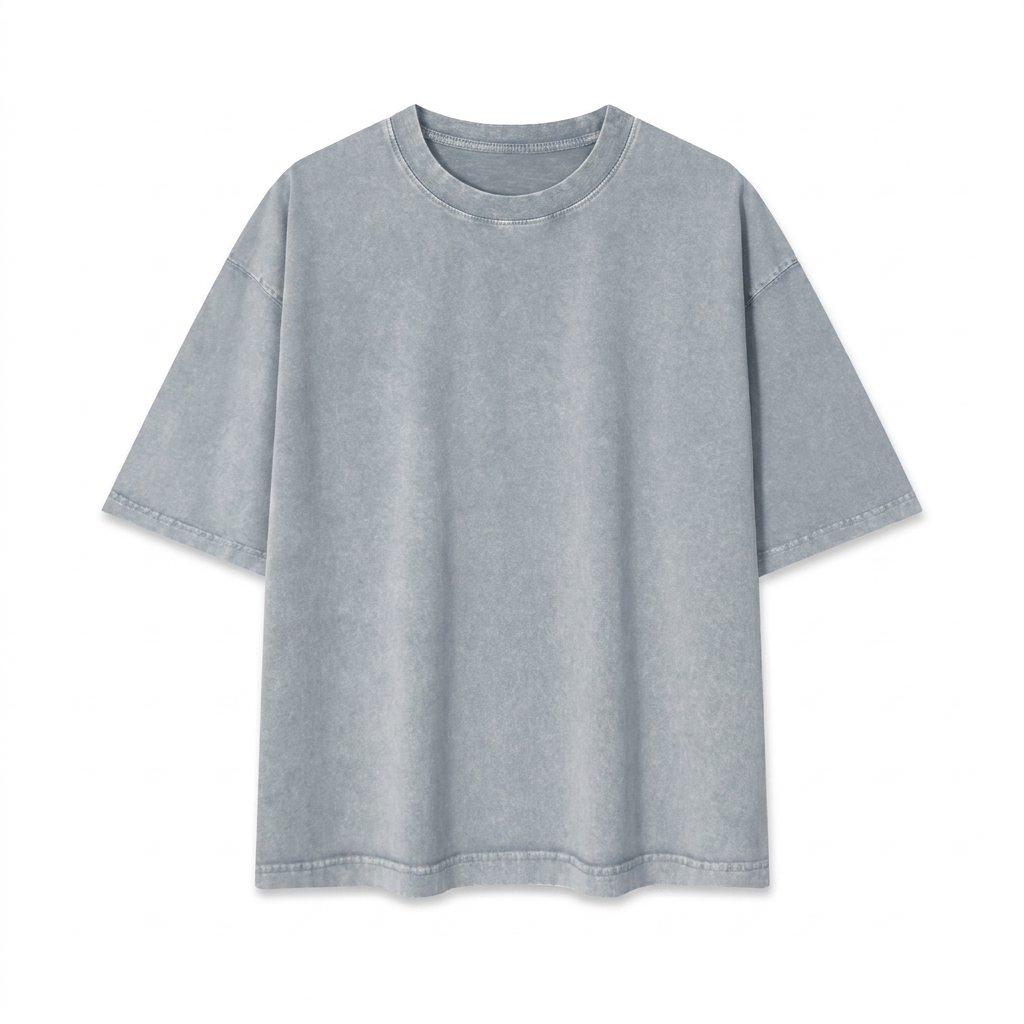 Custom Mineral Wash Boxy T-Shirt — T-Shirts