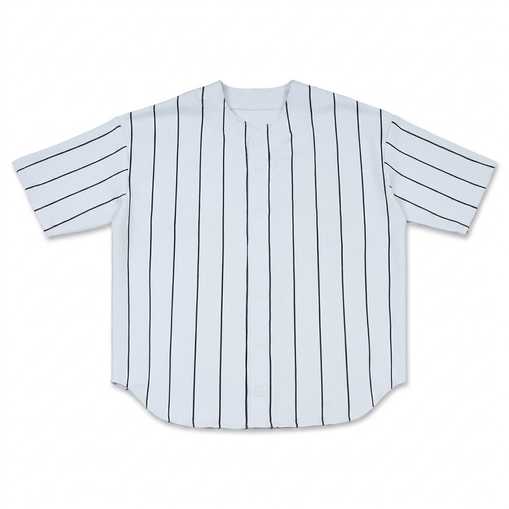 Custom Pinstripe Baseball Jersey — Jerseys