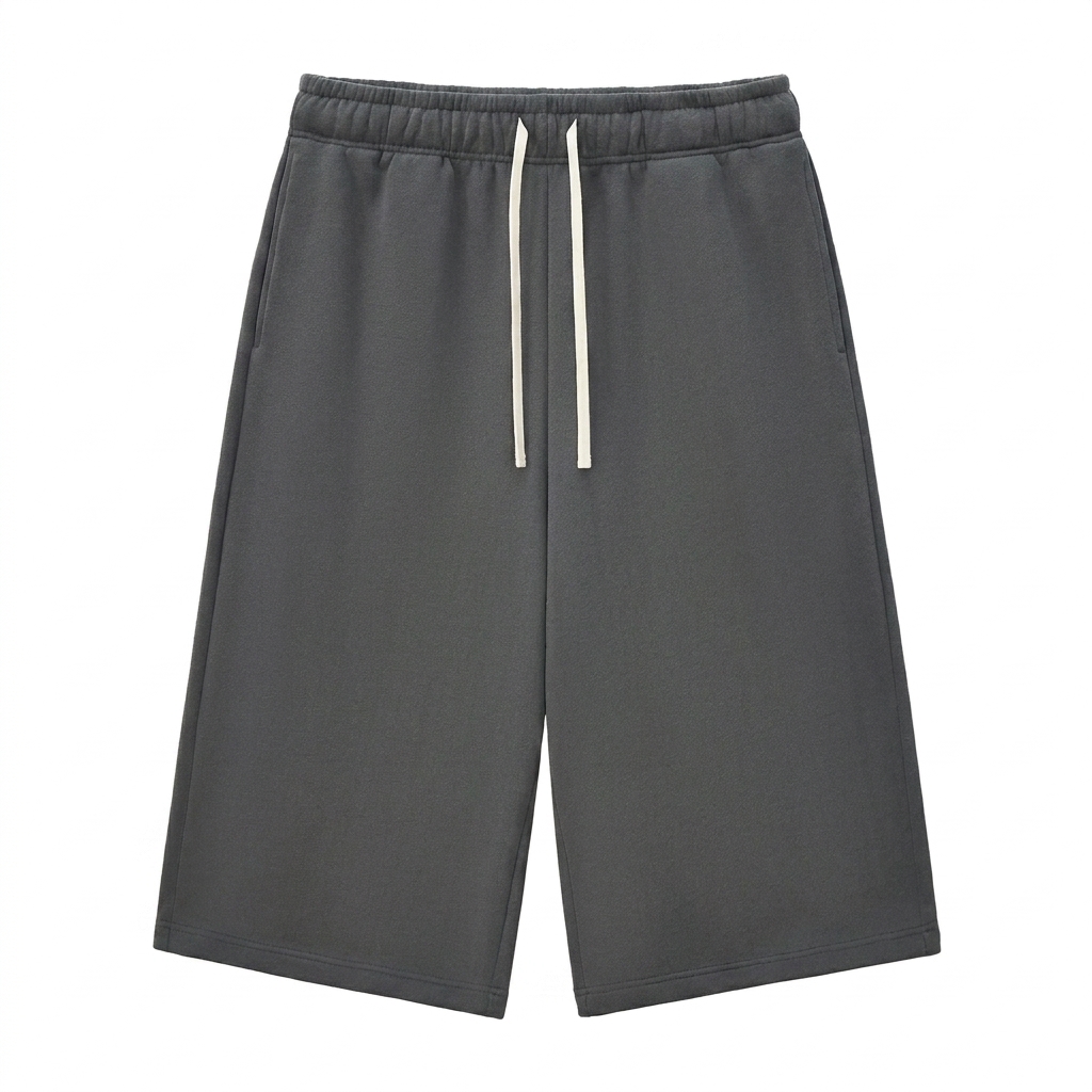 Custom Relaxed Fit Drawstring Sweatshorts — Shorts