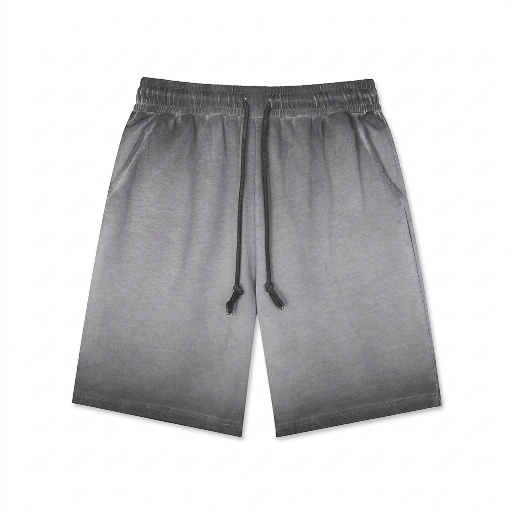 Custom Reverse Dyed Sweatshorts — Shorts