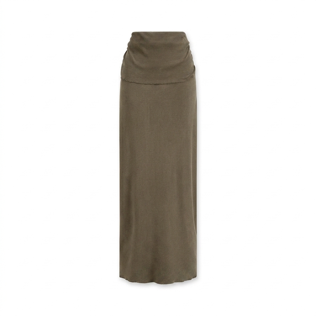 Custom Reversible Washed Maxi Skirt — Skirts
