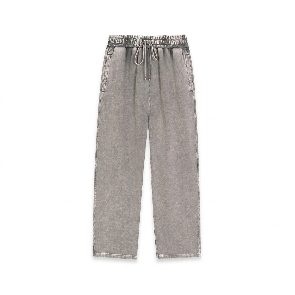 Custom Snow Wash Heavyweight Sweatpants — Pants