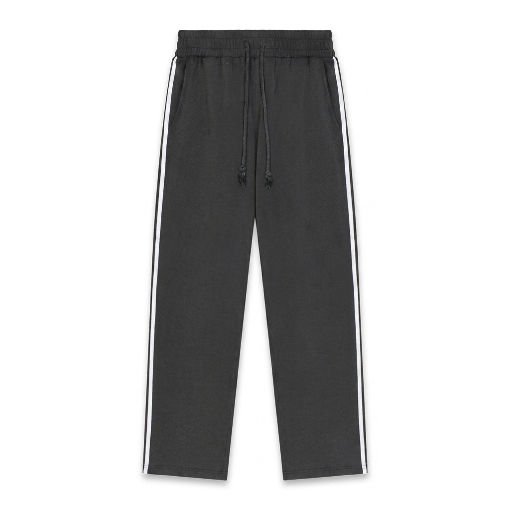 Custom Snow Washed Contrast Sweatpants — Pants