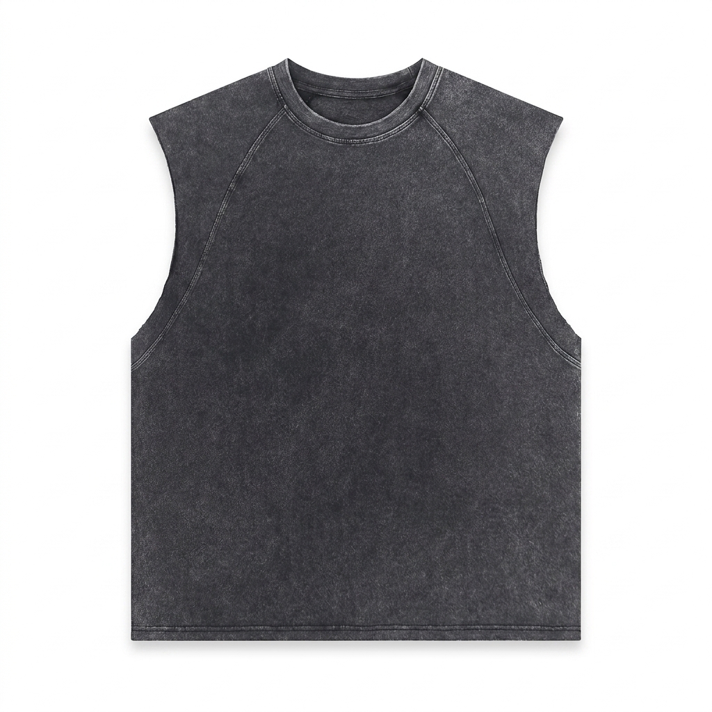 Custom Snow-Washed Custom Tank Top — Tank Tops