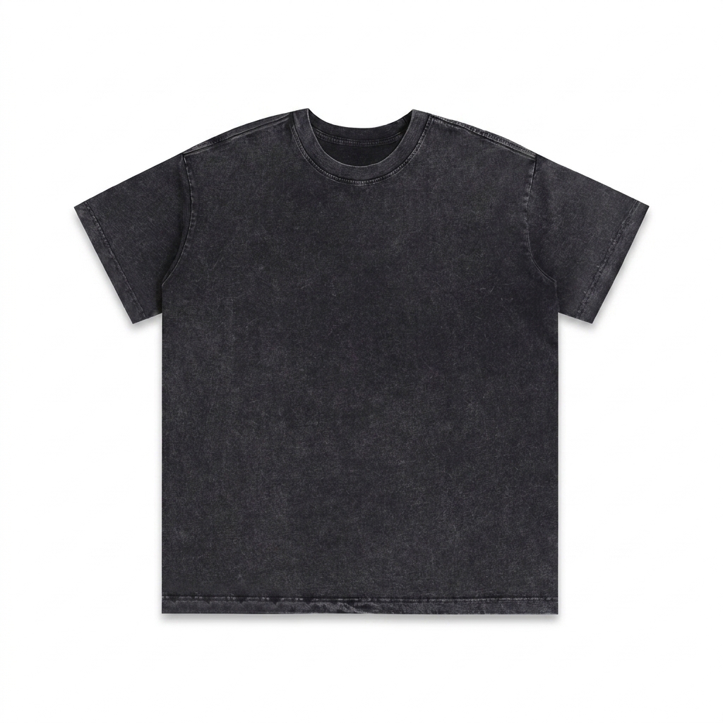 Custom Snow Washed Heavyweight T-Shirt — T-Shirts