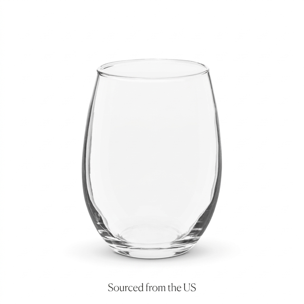 Custom Stemless Wine Glass — Home & Living