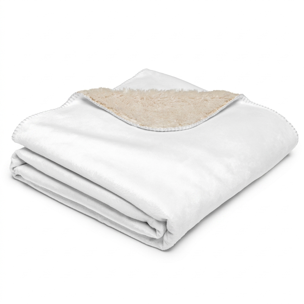 Custom Sublimated Sherpa Blanket — Home & Living