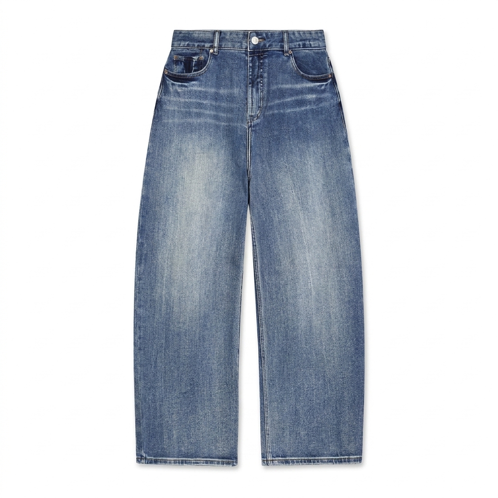 Custom Sun Fade Denim Jeans — Pants