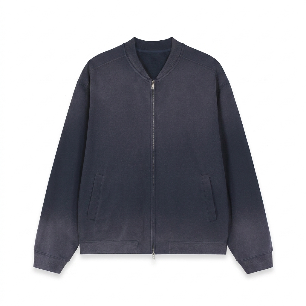 Custom Sun Fade Heavyweight Baseball Jacket — Jackets