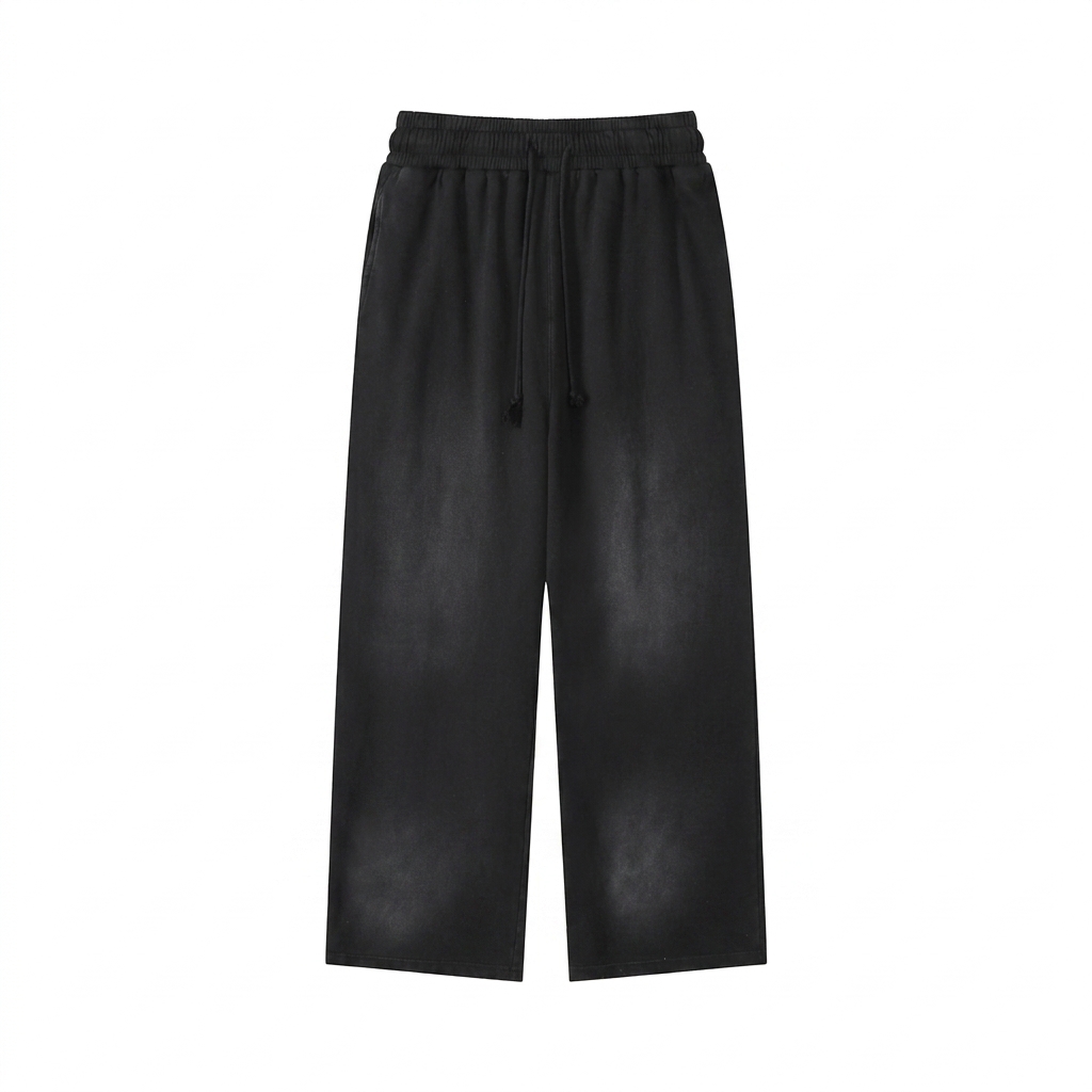 Custom Sunfade Loose Fit Cotton Sweatpants — Pants