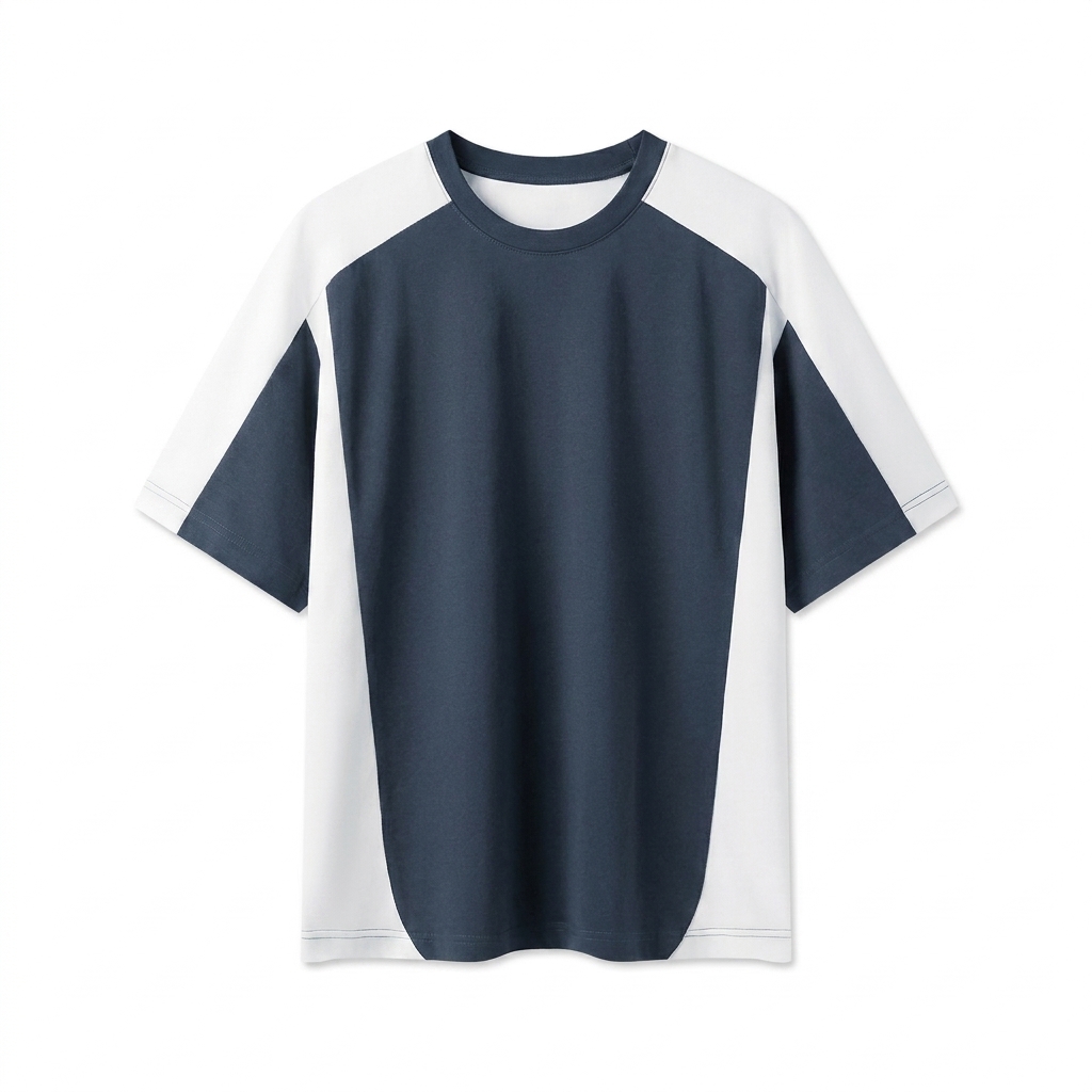 Custom Unisex Color Block T-Shirt — T-Shirts